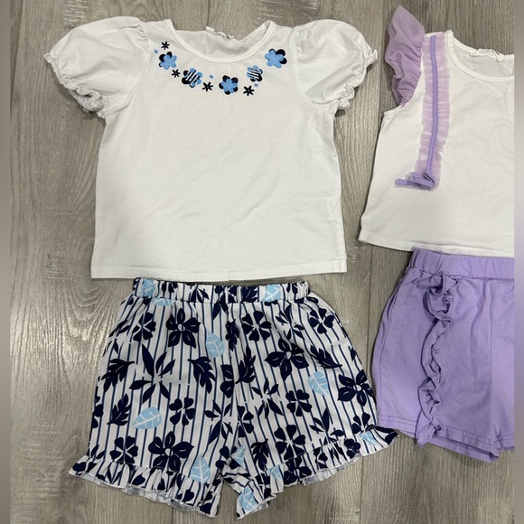 Cotton top & shorts set bundle - Picture 2 of 3